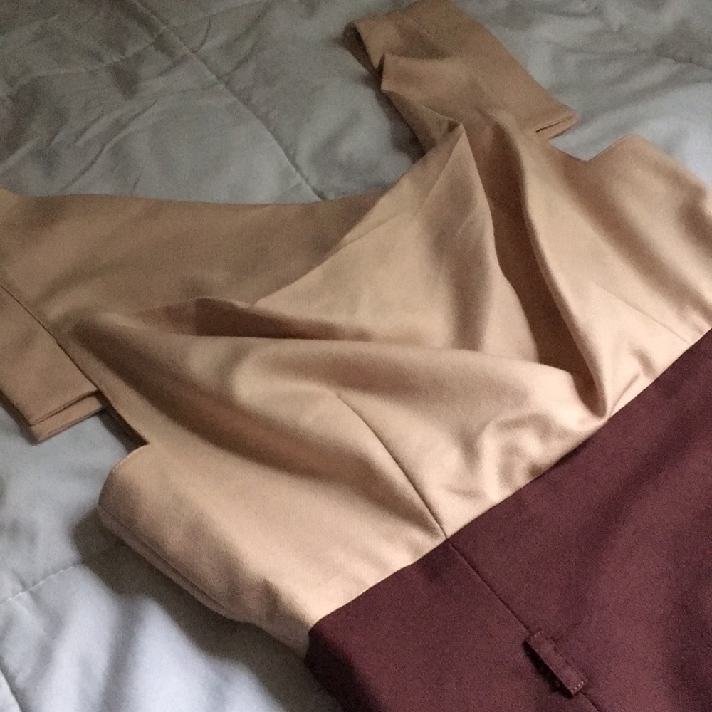 Black Halo midi dress